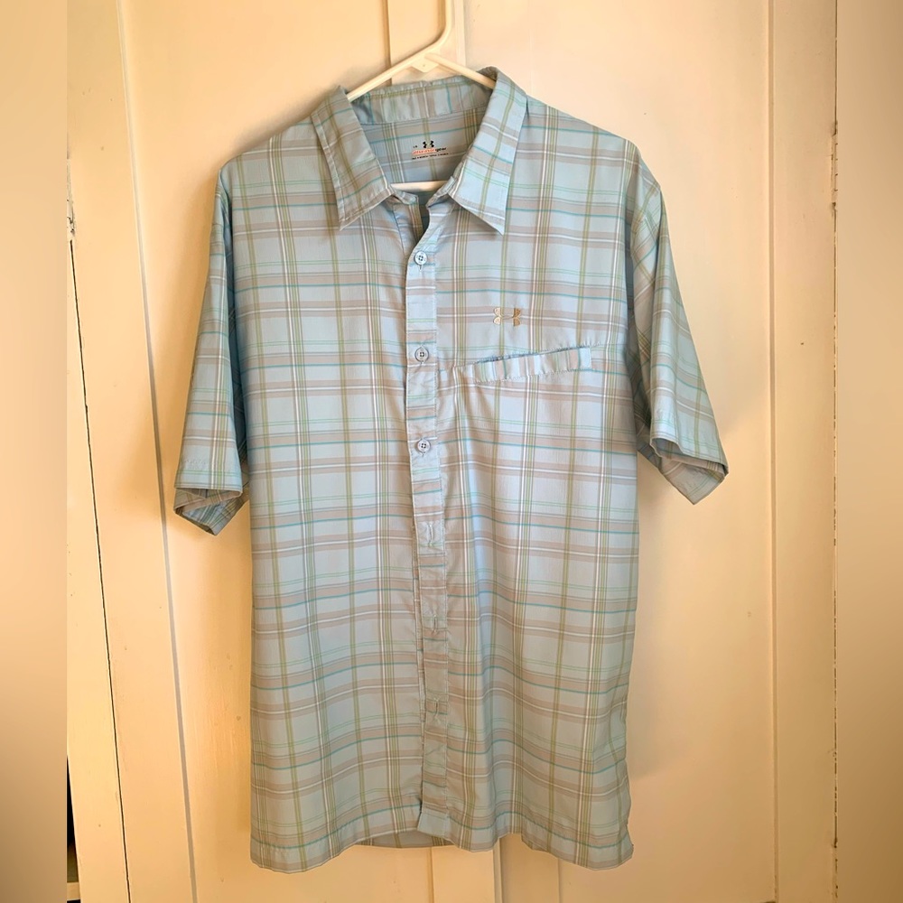 Under Armour button down shirt